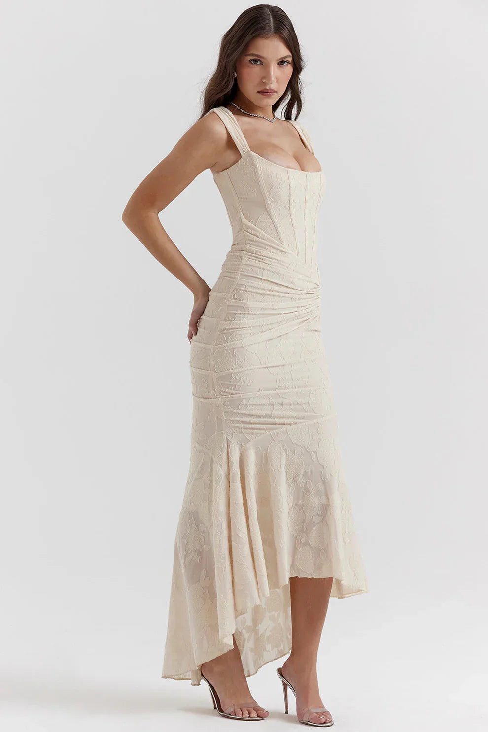 LYOR Elegant Waist Dress