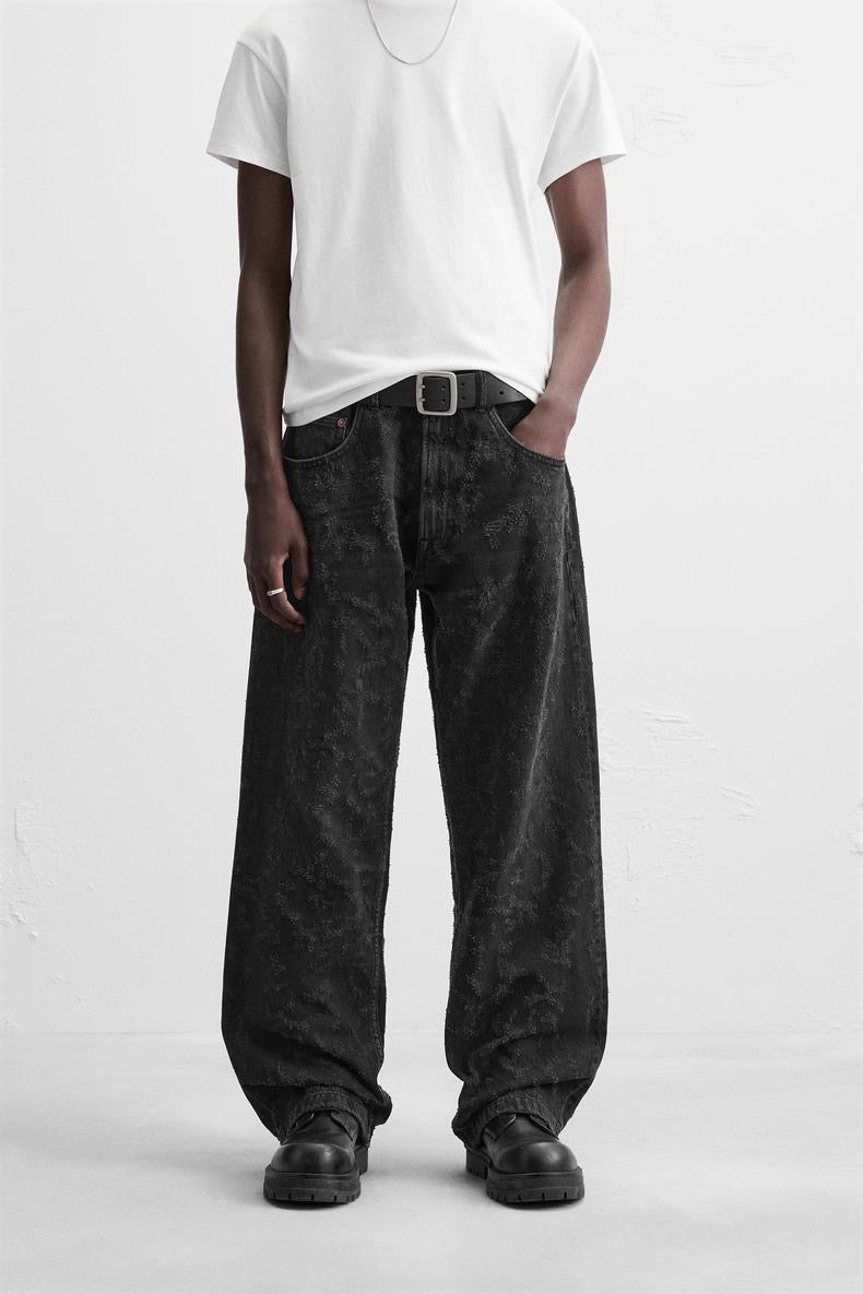 BLACK BAGGY JEANS V2