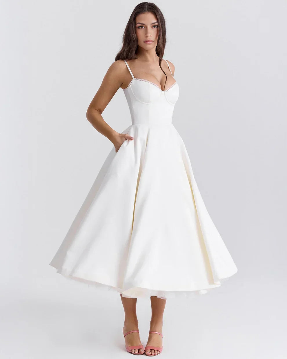 LYOR Arela Midi Dress