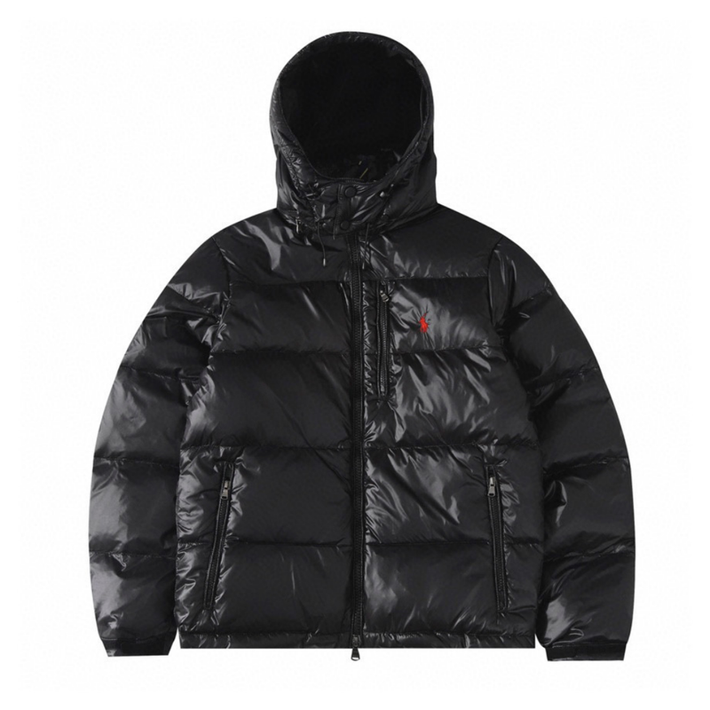 „PLO“ - BLACK SHINY JACKET