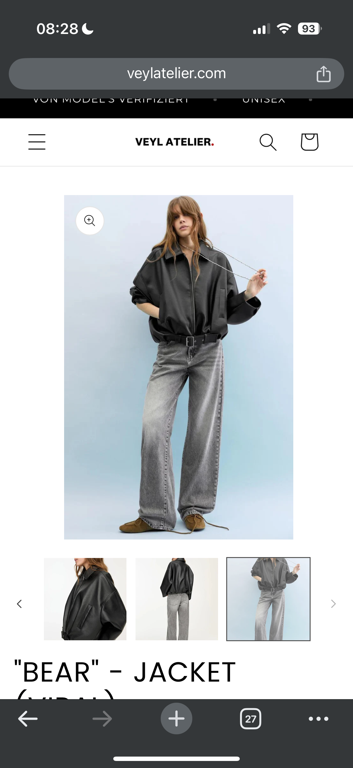 VIRAL BEAR JACKET