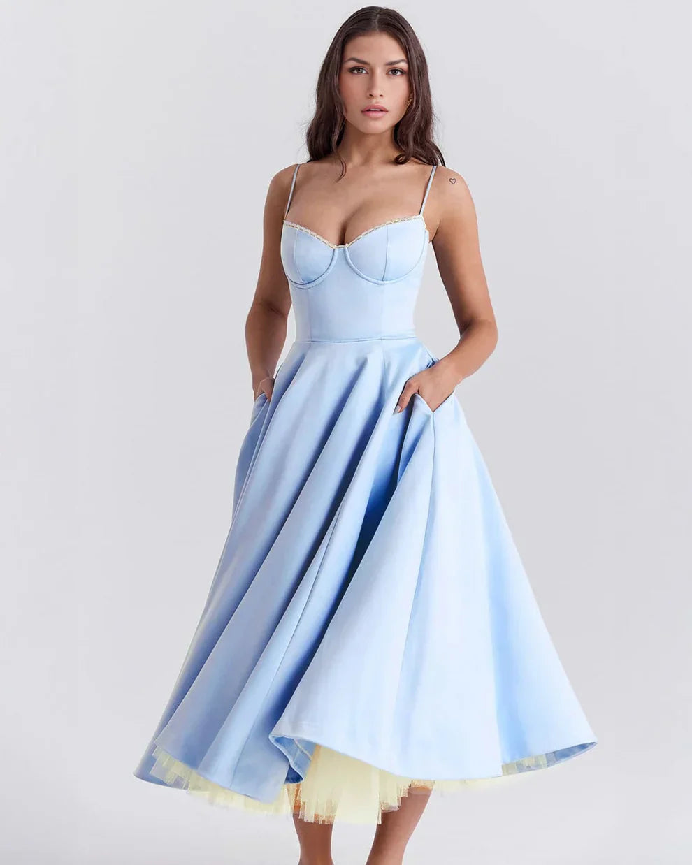 LYOR Arela Midi Dress