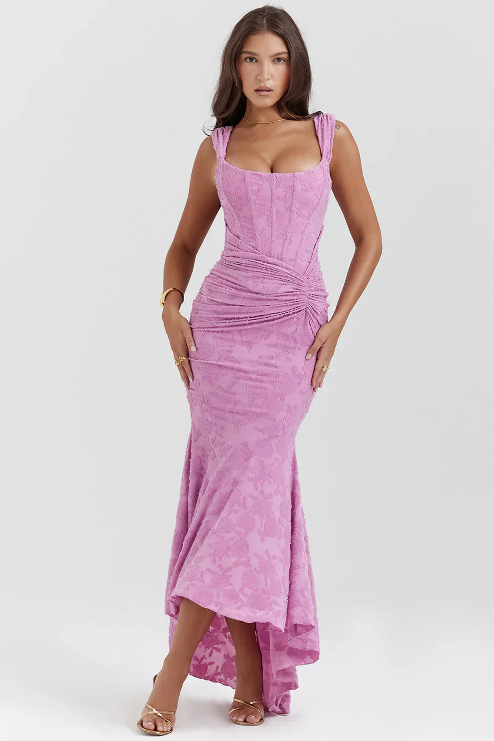 LYOR Elegant Waist Dress