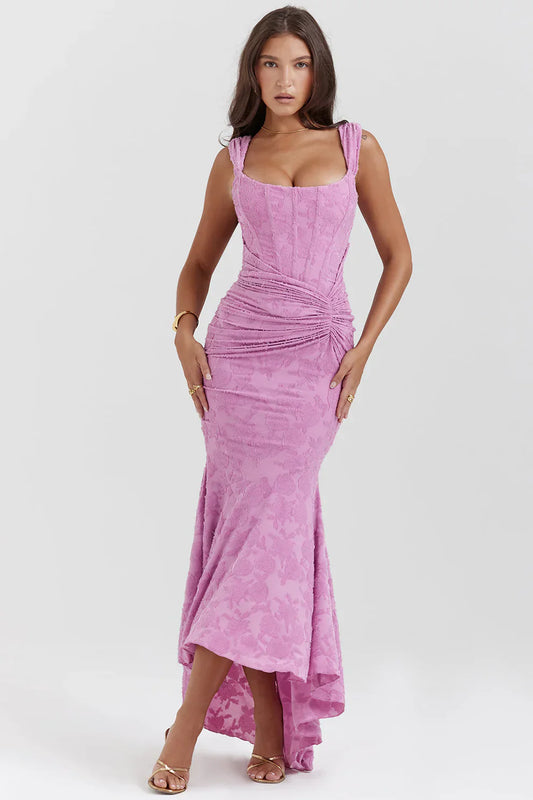 LYOR Elegant Waist Dress