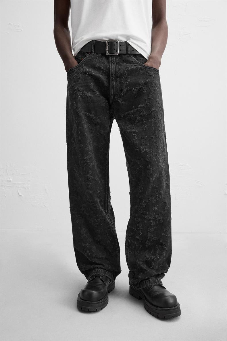 BLACK BAGGY JEANS V2