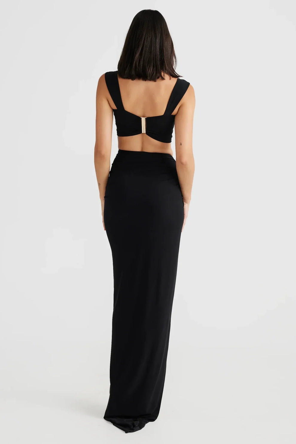 LYOR Cut Out Maxi Dress