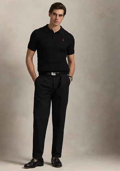 RL X LOURA TEXTURED POLO