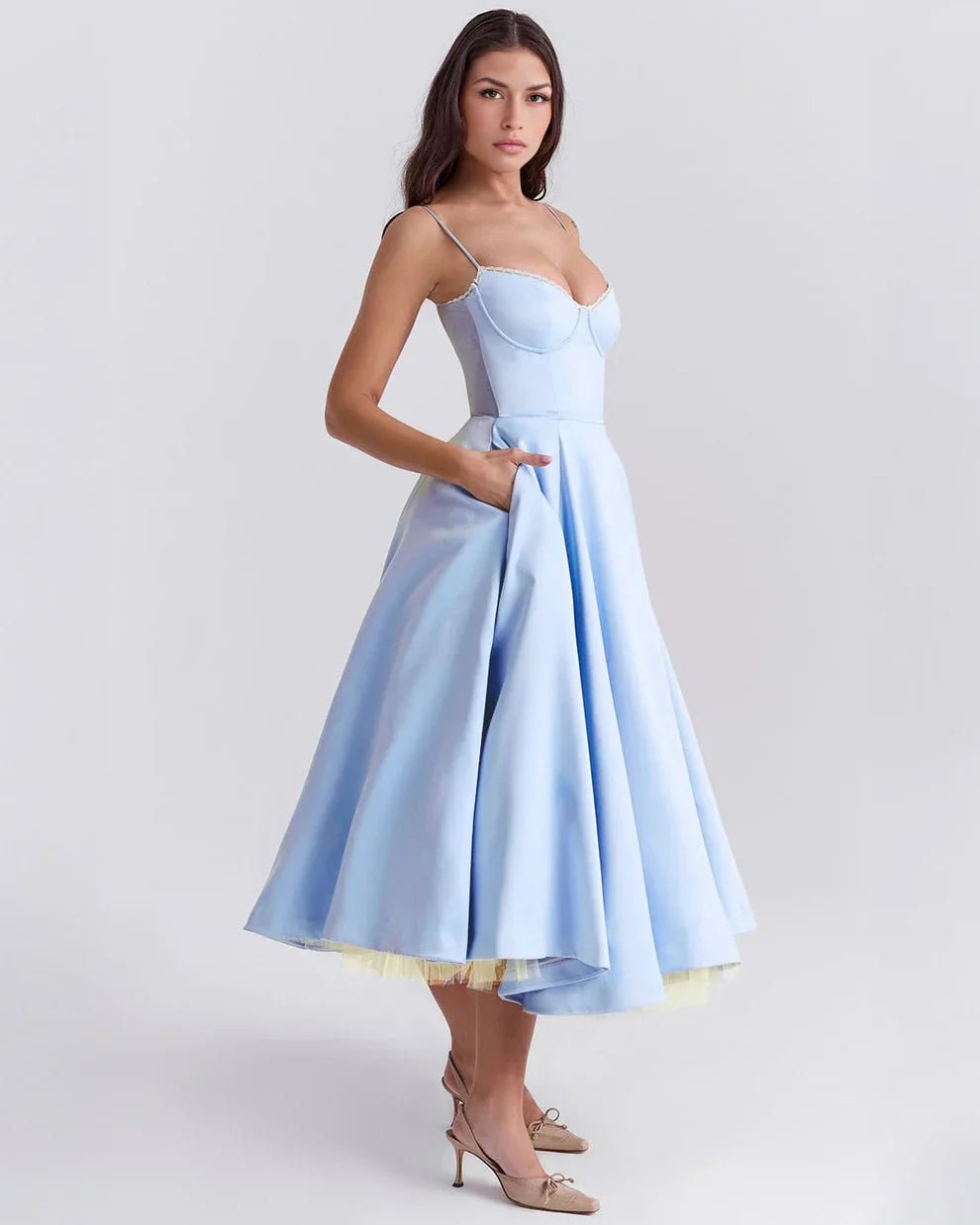 LYOR Arela Midi Dress