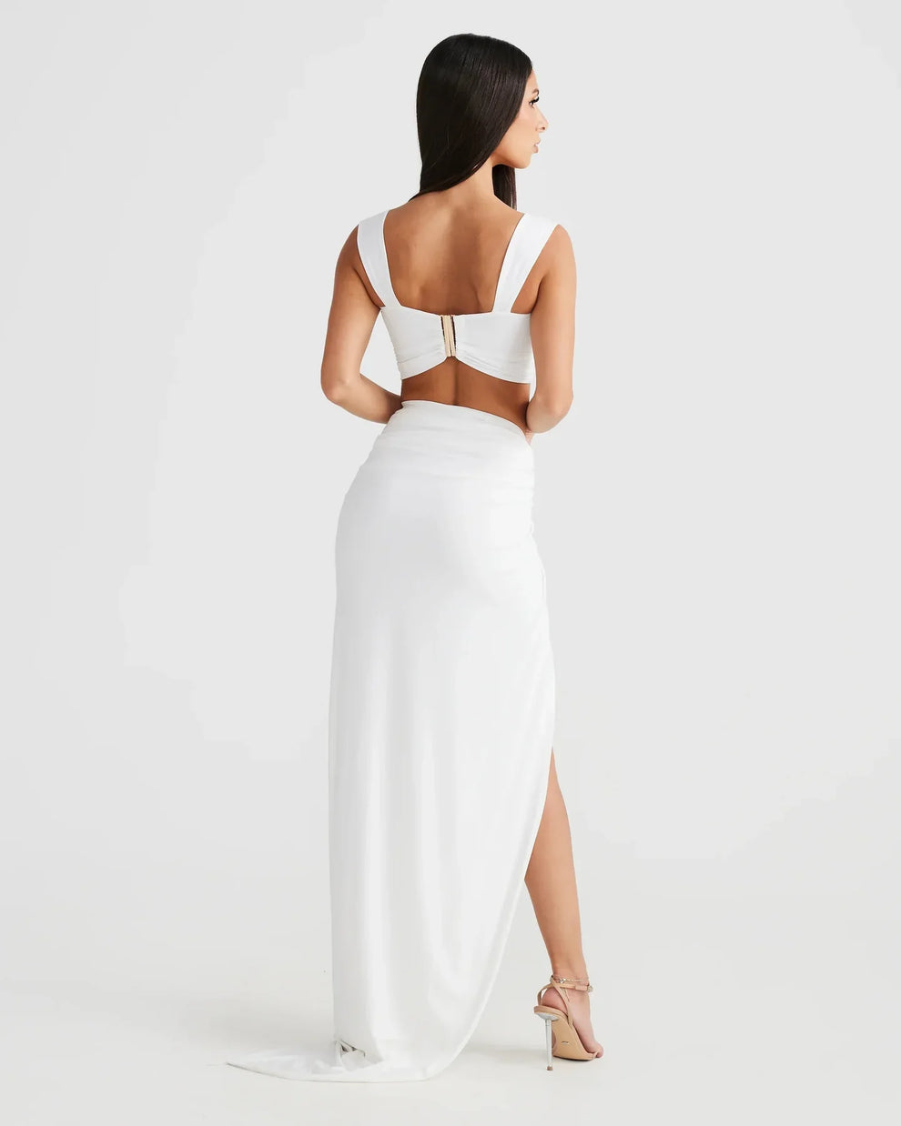 LYOR Cut Out Maxi Dress