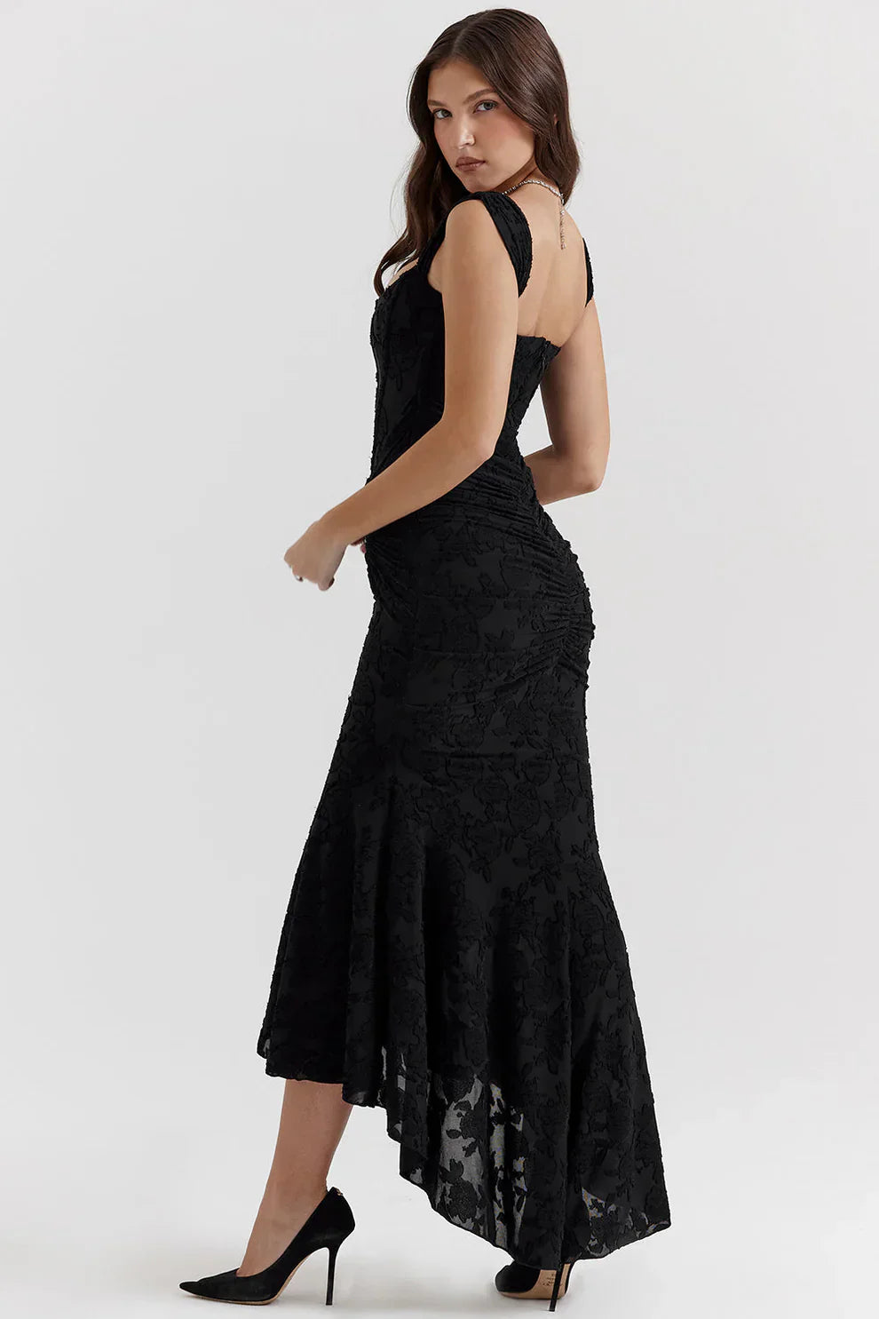 LYOR Elegant Waist Dress