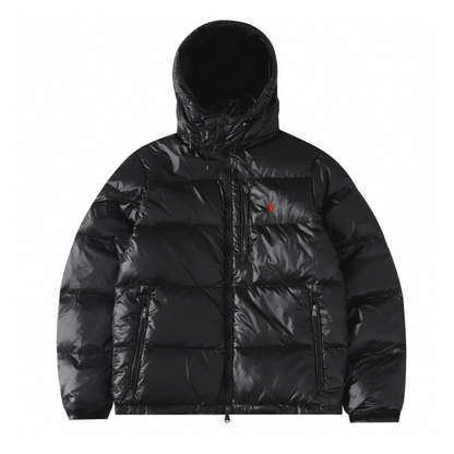 „PLO“ - BLACK SHINY JACKET