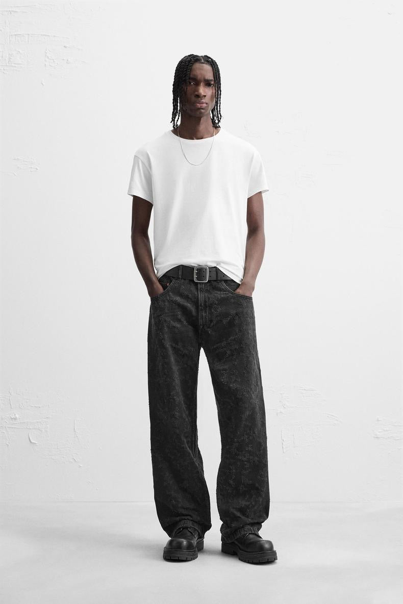 BLACK BAGGY JEANS V2