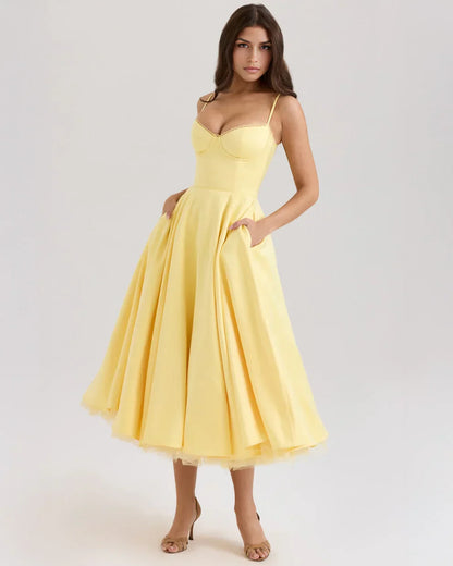 LYOR Arela Midi Dress