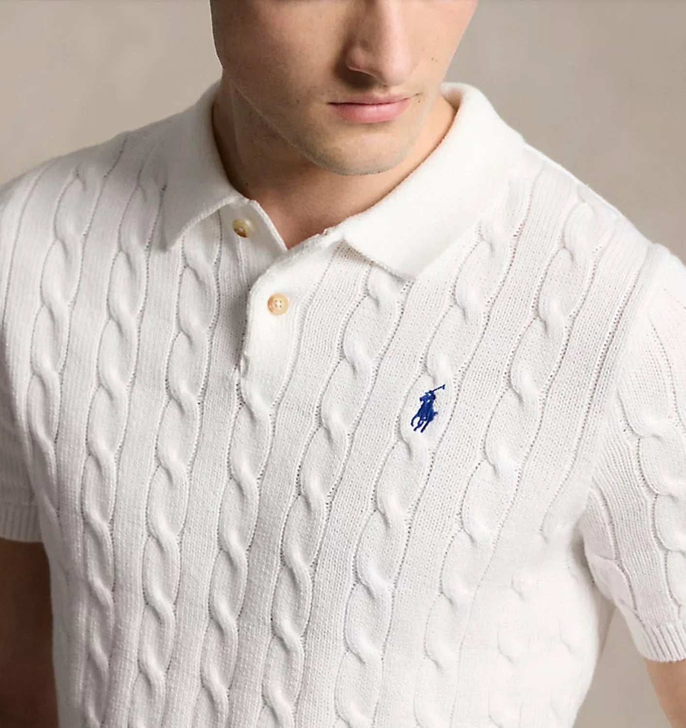 RL X LOURA TEXTURED POLO