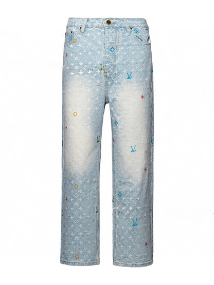 LV MONOGRAM JEANS