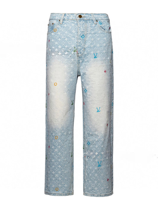 LV MONOGRAM JEANS
